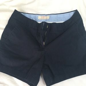 J.Crew Navy cotton shorts